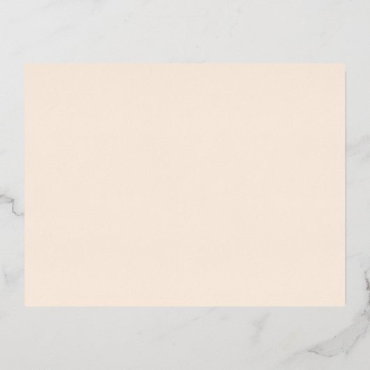 Elégant Botanique Automne Boho Wedding Carte RSVP (Verso)