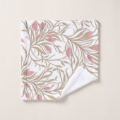 Élégant Botanique Floral Neutre (Gant de toilette)