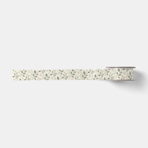 Elegant botanisch bladpatroon lint