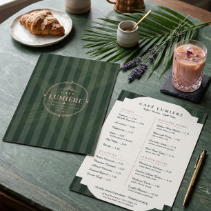 Elegant Botanisch Café Menu