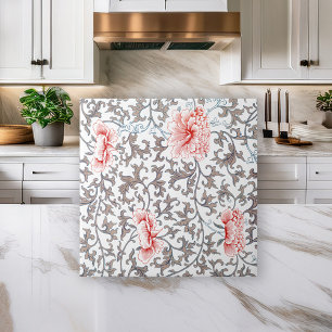 Elegant  Botanisch in neutraal kleuren Tegeltje