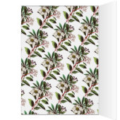 Elegant  Botanisch Roos voor kerstmis (Binnen (Links))