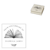 Elegant botanisch uit de bibliotheek van de douane 	rubberstempel (Gestempeld)