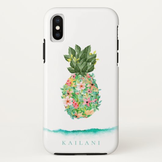 Elegant botanische anische ananas Case-Mate iPhone case (Achterkant)
