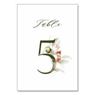 Elegant botanische flora nummer 5, kaart