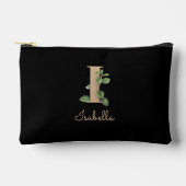 Elegant Botanische Monogram Gold Letter I Etui (Voorkant)