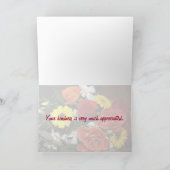 Élégant bouquet de fleurs marguerites Merci Rose (Intérieur)