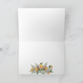 Elégant Bouquet de Rose Jaune Fleurs Mariage Merci (Intérieur)