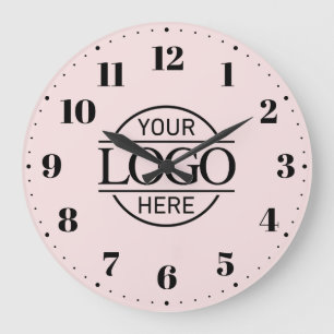 Elegant Branded Bedrijf Business Logo Promotional Grote Klok