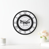 Elegant Branded Your Logo Here Grote Klok (Huis)