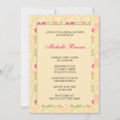 Elegant Bridal Shower Invitation Kaart (Voorkant)