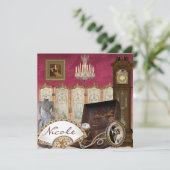 ELEGANT Bridal Shower Invitation Kaart (Staand voorkant)