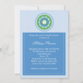 Elegant Bridal Shower Invitation Kaart (Voorkant)