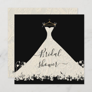 Elegant Bridal Shower Invitation Kaart