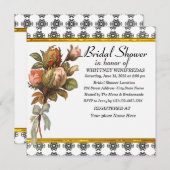 Elegant Bridal Shower Invitation Kaart (Voorkant / Achterkant)