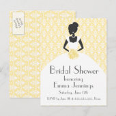 Elegant Bridal Shower Invitation Uitnodiging Briefkaart (Voorkant / Achterkant)