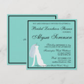 Elegant Bride komt hier voor de Bride Shower Party (Voorkant / Achterkant)