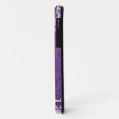 Elegant Bridesmaid Favor  Swirls Paars Case-Mate iPhone Case (Achterkant/links)