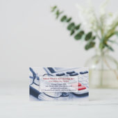 Elegant Bright Accounting Visitekaartje (Staand voorkant)