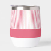 Elegant Bright Pink Striped Wedding (Droite)