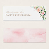 Elégant Broussissement Fête des mariées Registre I (Devant & derrière)