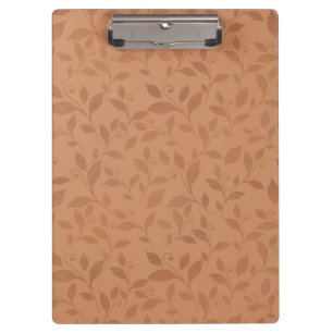 Elegant Brown Abstract herfst leest Patroon Klembord