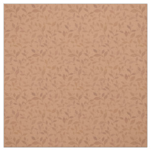 Elegant Brown Abstract herfst leest Patroon Stof
