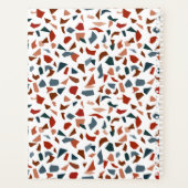 Elegant Brown Monogram Planner (Achterkant)