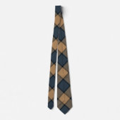 Elegant Brown Pset Stropdas for Men Necktie (Achterkant)