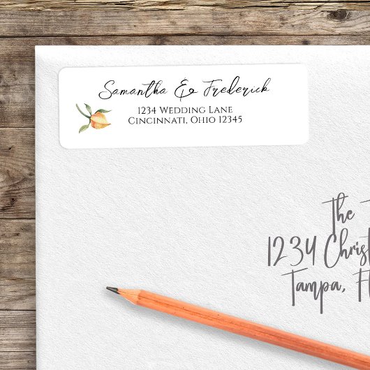 Elegant bruiloft kalligrafie script etiket