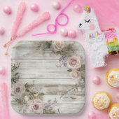 Elegant Bruiloft Papieren Bord (Feest)