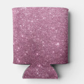 Elegant bruinroze abstracte gips blikjeskoeler (Achterkant)