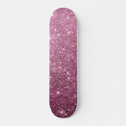 Elegant bruinroze abstracte gips skateboard (Voorkant)