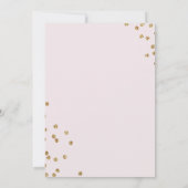 Elégant Brunch & Bubbly Invitation de douche nupti (Dos)