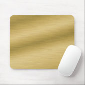 Elegant Brushed Gold Muismat (Met muis)