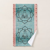 Elegant Buddha handdoekset Bad Handdoek (Handdoek)