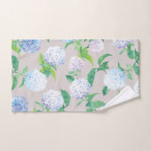 Elégant Bunny Floral Wreath conception de Pâques (Serviette à main)