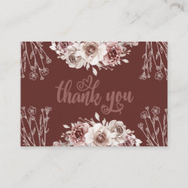 Elegant Burgundy Agate Folie Invitation Briefkaart
