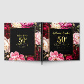 Elegant Burgundy and Blush Peony Floral Birthday (Complet)