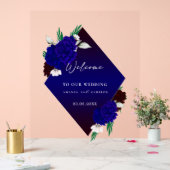 Elegant Burgundy Red Navy Blue "MARIGOLD" Wedding (Mariage)
