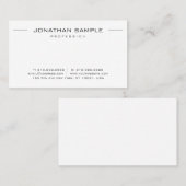 Elegant Business-cards Moderne Visitekaartje Simpl (Voorkant / Achterkant)
