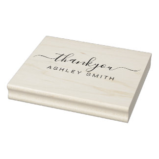 Elegant Business Hartelijk dank, rubberen stempel