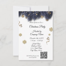 Elegant Bussines - Uitnodiging voor Kerstmis