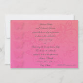 Elegant Butterflies Wedding Invitations Kaart (Achterkant)