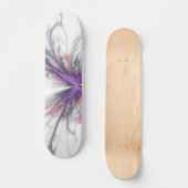 Elegant Butterfly Fractal Skateboard (Voorkant)