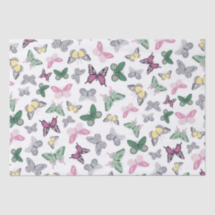 Elegant Butterfly Patroonpapier Tissuepapier