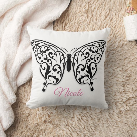 Elegant Butterfly Sierkussen Design by Eksi (Deken)