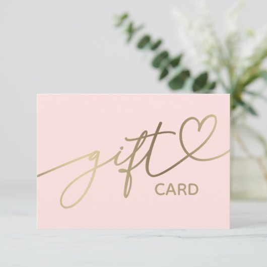 elegant cadeaucertificaat (Staand voorkant)