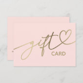 elegant cadeaucertificaat (Voorkant / Achterkant)