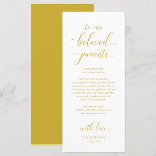 Elégant Cadre Cadre Dîner Carte de remerciements